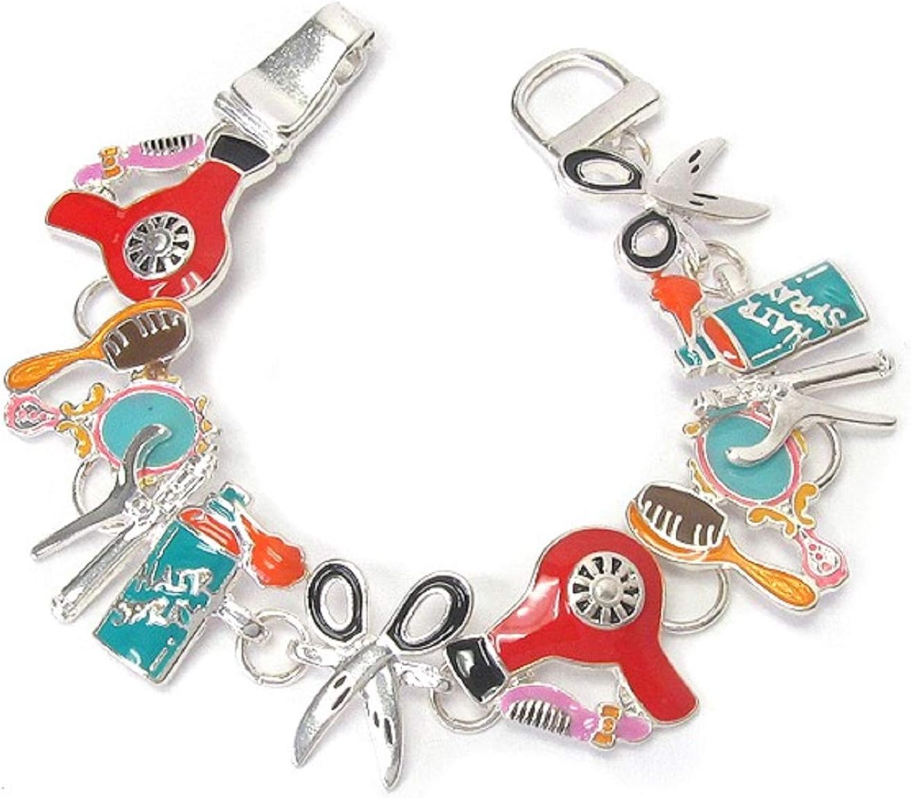 Amazon Com 4eversparkles Hair Stylist Bracelet B7 Beautician