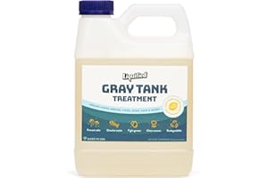 Liquified RV Toilet Treatment - Gray Holding Tank Digester - Odor Eliminator - Lemon Scent - Matts RV Reviews