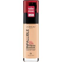 L'Oréal Paris Liquid Foundation, Full Coverage, Lasting Wear, With ...