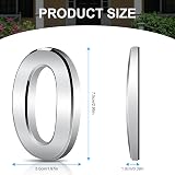 Vicloon 3D Door Numbers 3 Inches Waterproof Self Adhesive House Address Numbers view 2