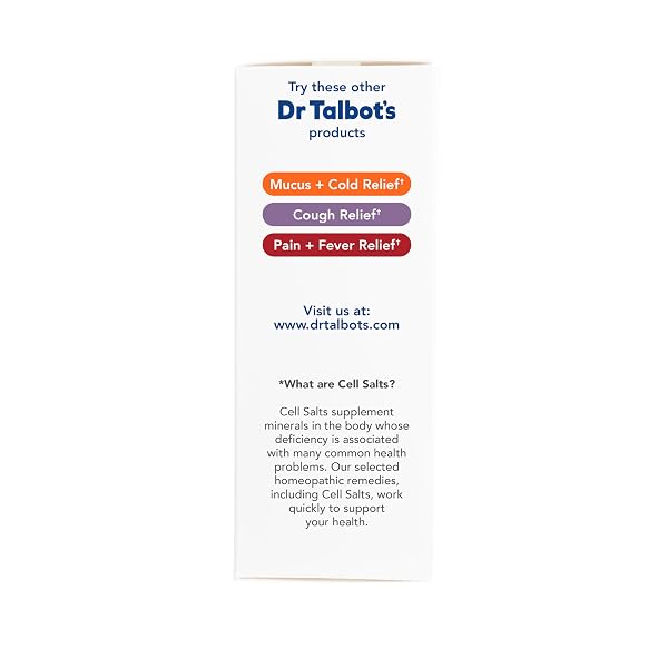 DR. TALBOT’S CHILDREN’S ALLERGY RELIEF MEDICINE – 4 OZ – INCLUDES DOSAGE CUP – FOR 2-12 YEARS OLD – NATURAL GRAPE FLAVOR (PACKAGING VARIES)