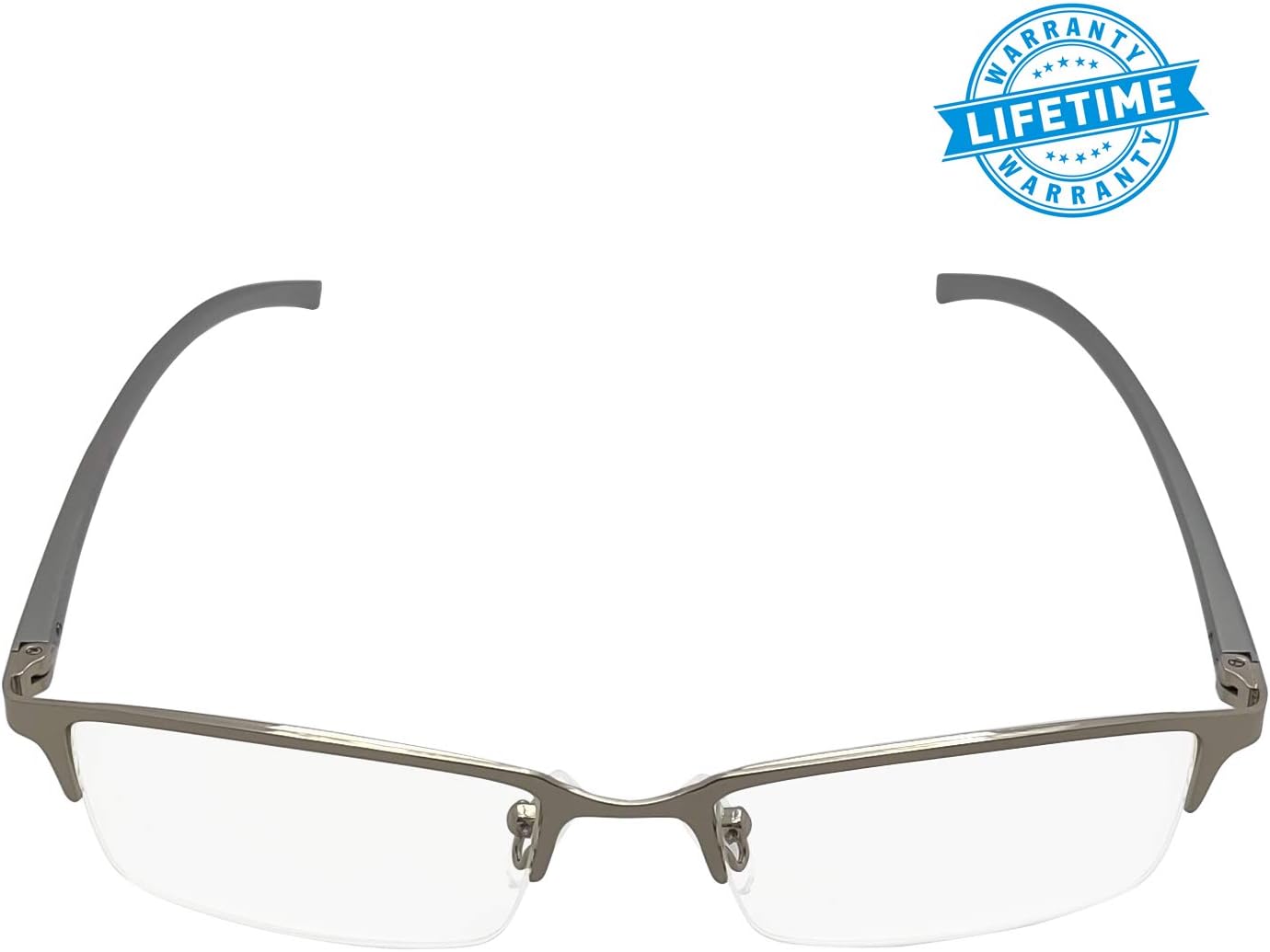Blue Light Blocking Glasses Filter Blue Ray Lightweight Gaming Computer Glasses UV Blocker Anti Eyestrain Reduce Headaches Reading Eyewear Men/Women (Gun)