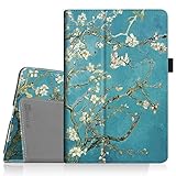 Fintie iPad Mini 4 Case - Premium Vegan Leather Folio Case Smart Stand Protective Cover with Auto Sleep/Wake Feature for Apple iPad Mini 4 Released on 2015, Blossom