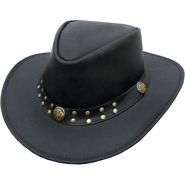 American Bison 100% cow leather Western, cowgirl,silvertone conchos, chin strap Amazon.com: Womens Western Ranger Star Badge Concho Braided  main image 3