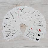 Yesallwas 30 Sheets Small Unisex Waterproof Long Lasting Temporary Tattoos Kids view 5