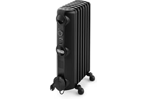 DeLonghi Radia S Full Room Radiant Heater, Black