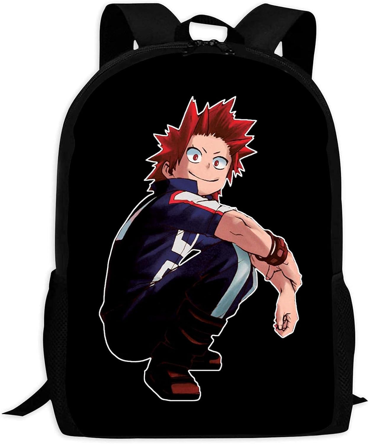 huatongxin 3D Print Eijiro Kirishima School Backpack Popular Bookbag School Rucksack for