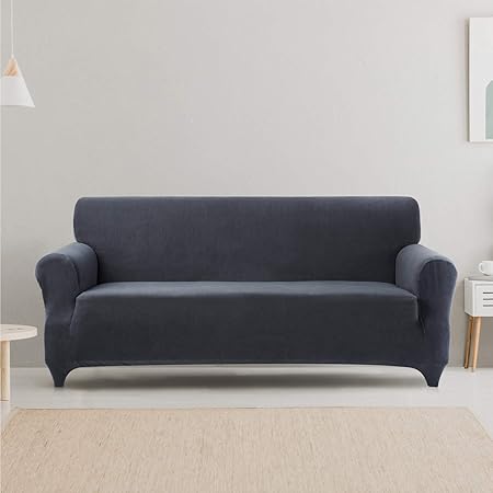Bedsure Housse De Canapé Extensible Nanotex Revêtement De Canapé Avec Fond élastique Prévenir Les Taches Protecteur De Meuble Pour Enfants