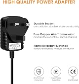 AIEVE 9V DC Power Cable for RockJam Keyboard RJ-661 RJ761 RJ654 RJ549 RJ461 view 2