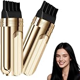 2PCS Root-Touch-Up Hair Color Stick &amp; Comb, 2 in 1 Convenient Hair Dye Comb For Gray, Instant Hair Coloring Comb for Women Men, Waterproof and Sweat-Proof, Temporary Quick Gray Hairs Coverage (Black)