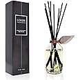 LOVSPA Baltic Amber Reed Diffuser Set - Reed Diffusers for Home with Long Lasting Fragrance - Non-Toxic Oil Reed Diffuser - Made in The USA