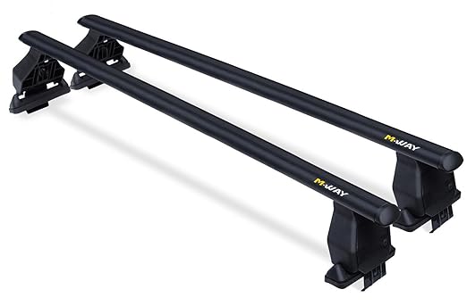 title=BARRE PORTATUTTO PORTAPACCHI M-WAY MENABO 130 CM SPECIFICHE ACCIAIO COMPLETE DI