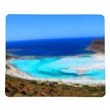 Plage De Balos à Extrême Ouest De La Crète Mousepad Amazon
