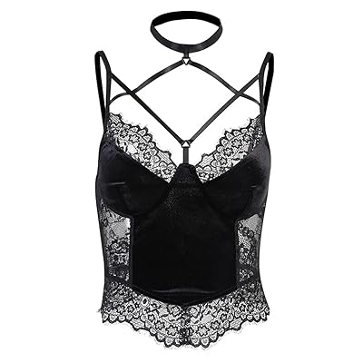 Black Tank top Goth yk2 Aesthetic Clothes Punk Goth Dominican Republic