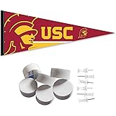 USC Trojans Trojan Pennant Flag and Wall Tack Mount Pads