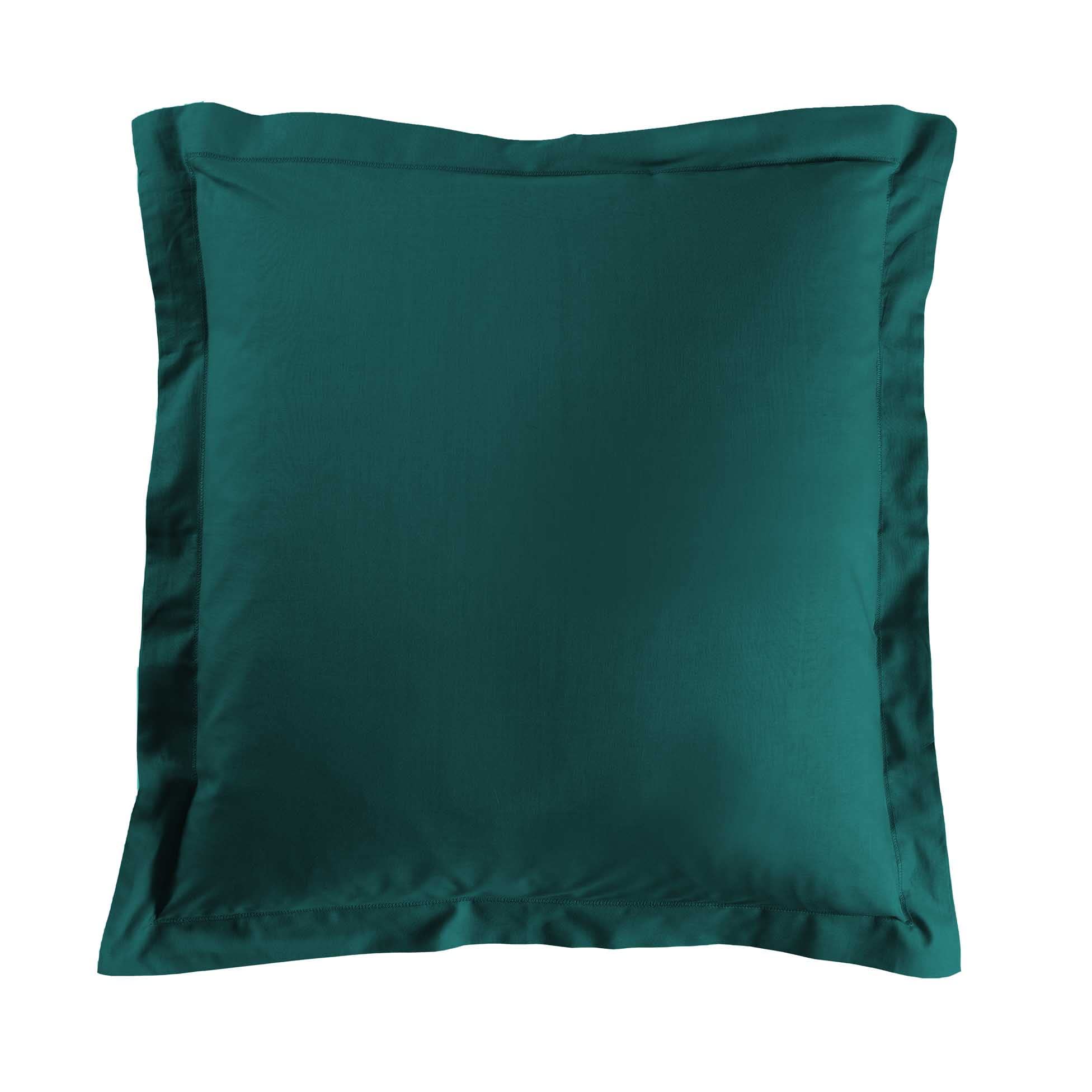 douceur d'intérieur, Lina Emerald Cushion Cover (63 x 63 cm) 100% Cotton — image 1