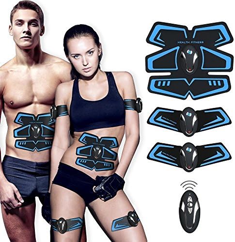 AILIDA Abdominal Muscle, ABS Trainer Body Toning Fitness Toning Belt ABS Fit Weight Muscle Toner Workout Machine for Men & Women