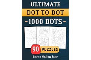 Ultimate Dot to Dot 1000 Dots: Connect The Dots For Kids And Adults | Hard Puzzle | Extreme Game For Children | Brain Activit