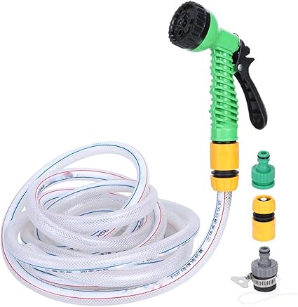 Amazon Co Jp Yius スプレーノズルガーデンスプレーヤーホーススプレーヤー散水キットガーデニング家庭用水スプレー灌漑洗車伸縮自在ホースセット ホーム キッチン