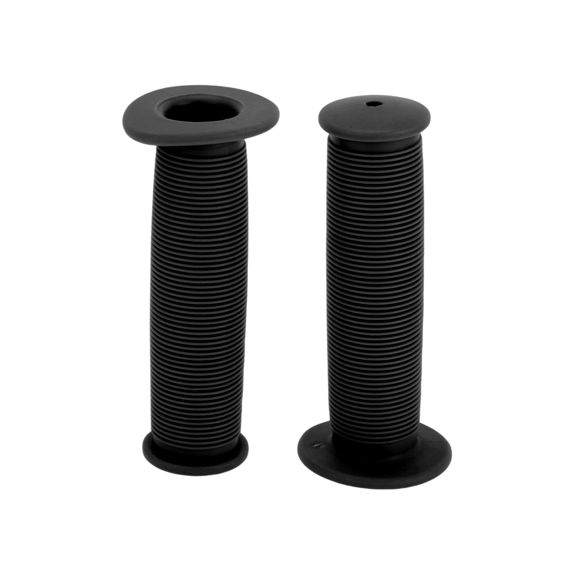 TUCKBOLD Bike Handlebar Grips Covers 110mm Long Soft | Children Bicycle End Grip Protector Black 1 Pair