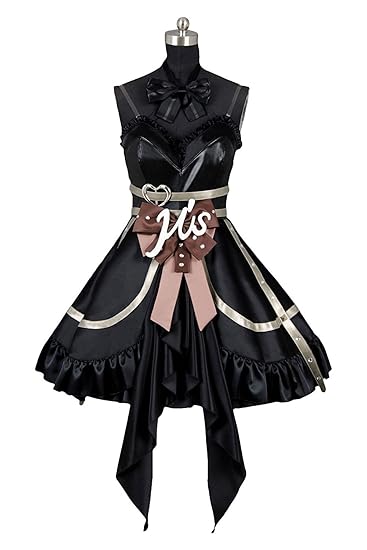 Amazon Com Newhui Girl S Black Dress Kotori Minami Stage Suit Dress