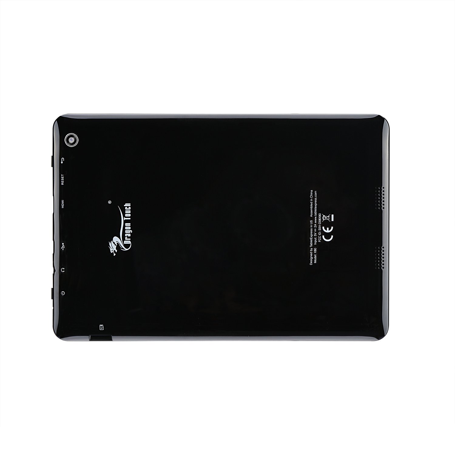 Dragon Touch X80 8 inch 32GB Quad Core Tablet with Android 6.0 Marshmallow, 1024x768 IPS Display, Bluetooth, mini HDMI [2017 New Model]