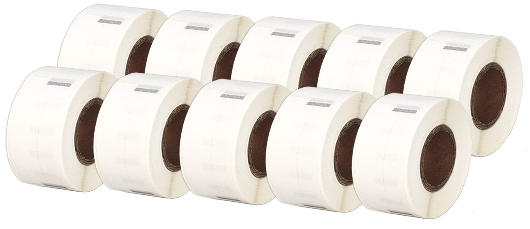 Printing Saver 10x 99017 50 x 12 mm Compatible Suspension File Labels Rolls (220 Labels per Roll) for LabelWriter 310 320 330 4XL 400 450 Turbo/Twin Turbo/Duo & Seiko SLP Label Printers