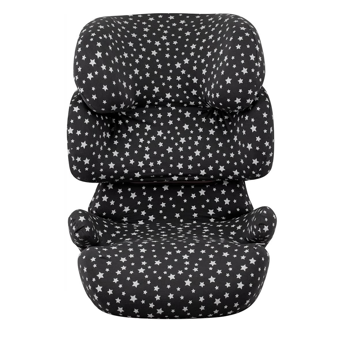 JYOKO KIDS Baby car seat cover liner made cotton compatible with Cybex Solution Fix (Winter Sky)