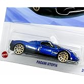 Hot Wheels - Pagani Utopia - Peak Persuit 4/10 - JBB38 - Short Card - Blue Metallic - Mattel 2025-1:64