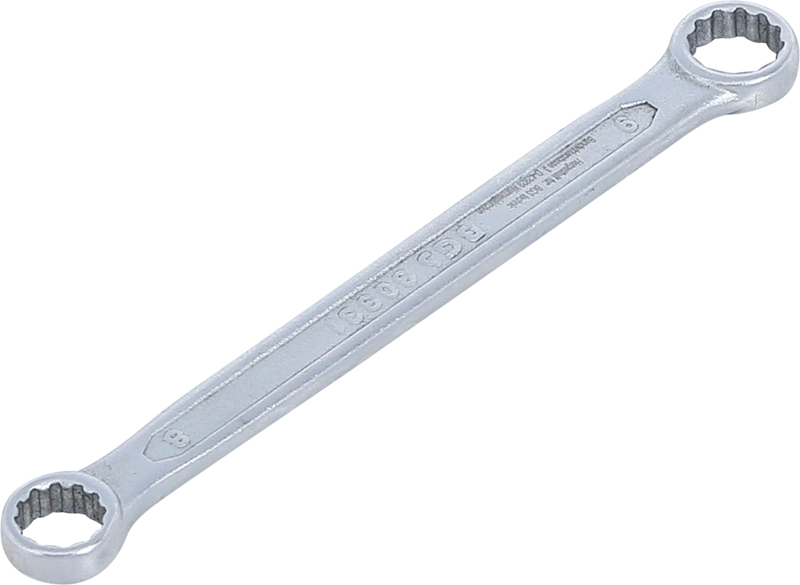 BGS 30331 | Double Ring Spanner | extra flat | 8 x 9 mm