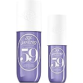 SOL DE JANEIRO Cheirosa Hair & Body Fragrance Mist Full Size and Travel Size Set - Home and Away Bundle - 8.1 & 3 fl oz Duo - Amazon Exclusive