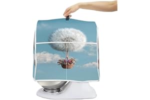 BVBOX Mixer Dust Cover for 6-8 Qt Stand Mixer, Cloth Cover with 2 Storage Pockets for Stand Mixer Protective Covers Large for 6-8 Quart Mixer