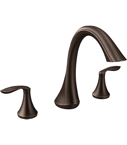 Moen Banbury 82910BRB Tub & Shower Faucet Set With Posi-Temp Valve – Mediterranean Bronze