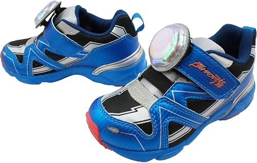 Amazon ムーンスター Utm 145 Led ウルトラマンルーブ スニーカー 男の子 Blue ブルー 19 0cm 運動靴 スニーカー