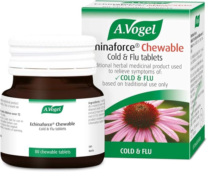A.Vogel Echinaforce Chewable Cold & Flu Tablets (80) Amazon.co.uk