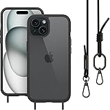 MAGEASY 6.1" Case with Crossbody Lanyard for iPhone