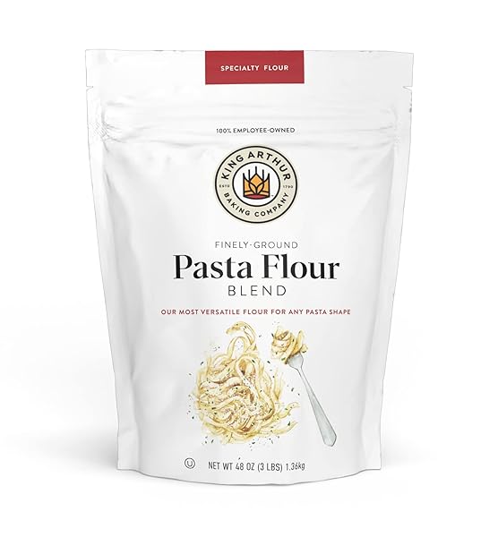 KING ARTHUR PASTA FLOUR BLEND, FINELY GROUND, 3 LB,WHITE