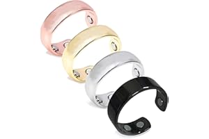 Olux Fidget Ring, Weight Loss Magnetic Ring, Magnetic Rings For Women, Smart Ring Health Tracker For Women Men