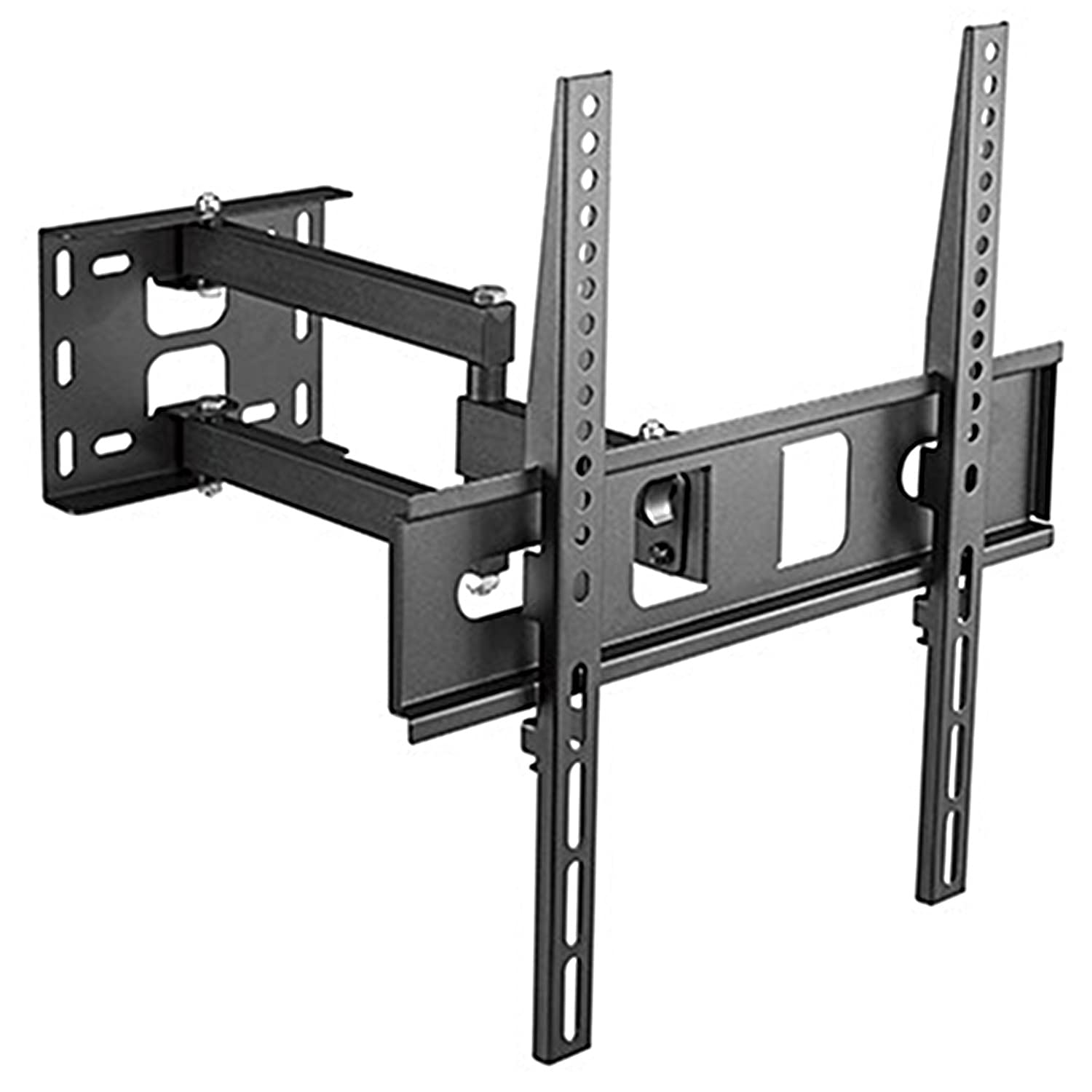 Allcam L273AM Universal Swivel Arm Wall Bracket for 40-65 inch Plasma/LED TV w/Free 360° Pan Tilt 18° Max Mount Size 600x400mm & 35KG Weight