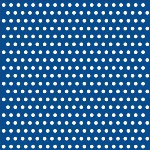 Polka Dots Navy Blue with White Party Lunch Napkins x 20