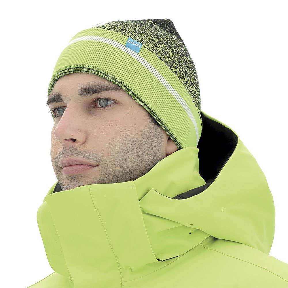 UYN O102184 NATYON TWO-TONE Hat Unisex Black/Kiwi Colada/White 1