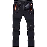 KELOIFUT Men's Hiking Cargo Pants Quick-Dry Outdoor Water Resistant Lightweight Mountain Breathable Zipper Pocket Work Pants