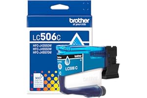 Brother Genuine LC506CS Standard Yield Cyan Ink Cartridge