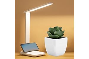 Hilitand Hilitand Folding Lamp, Plastic Multifunctional Desk Lamp with Adjustable Brightness and Color Temperature for Study 