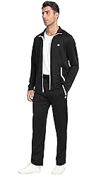MoFiz Men's Track Suit Set Running Jogging Suit