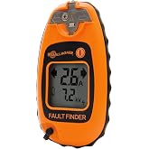 Gallagher SmartFix Fence Volt &amp; Current Meter, Electric Fence Fault Finder | Digital Fence Tester Measures Voltage and Current; Directional Arrows Help Track Down Shorts and Faults Faster