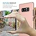 Maxboost mSnap Galaxy Note 8 Case [Perfect Fit] [Rose Gold] EXTREME Smooth Surface [Scratch Resistant] Matte Coating for Excellent Grip Thin Hard Protective PC Cover for Samsung Galaxy Note 8 (2017)