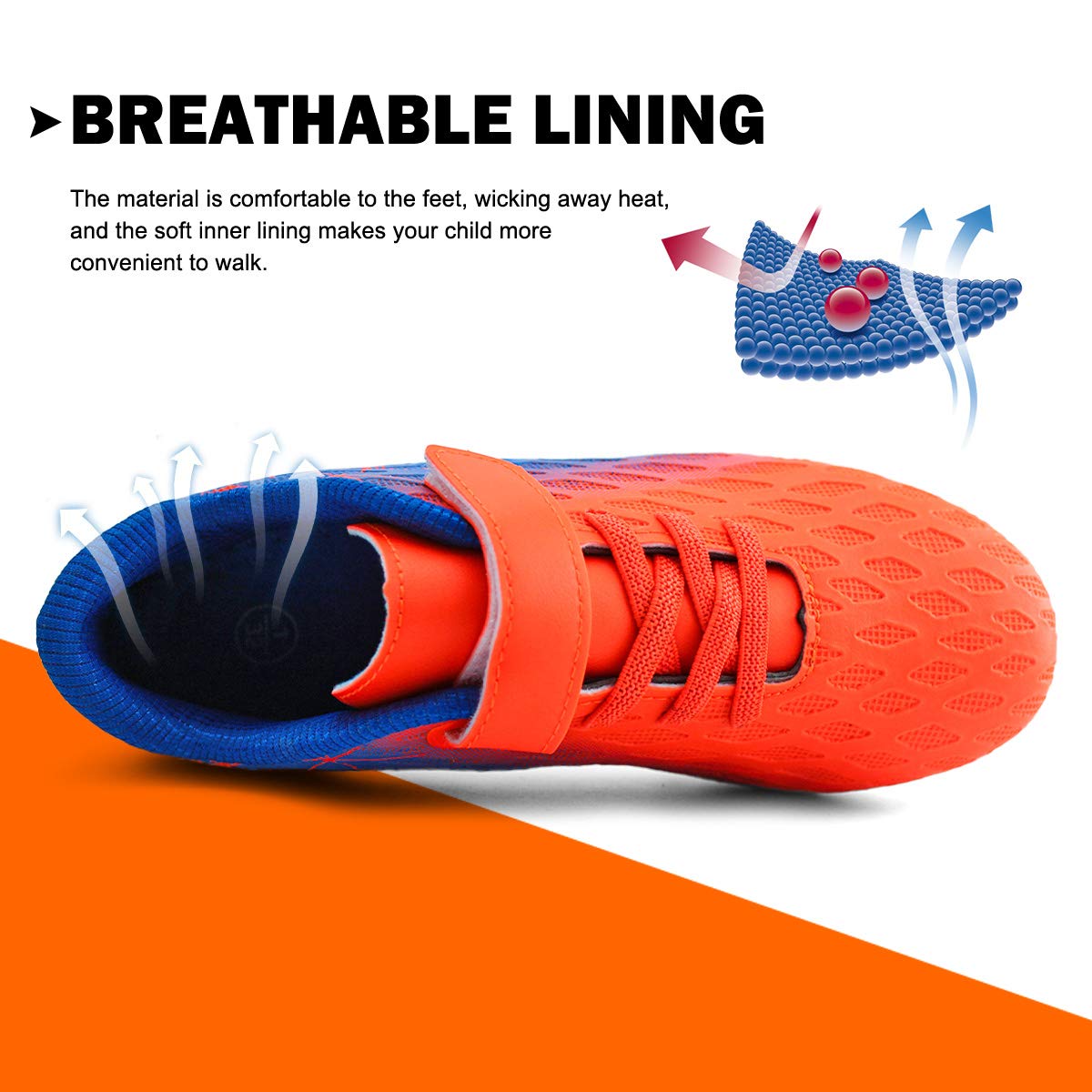 Brooman Kids Soccer Shin Guards - Comfortable Protection With Optional - View #5