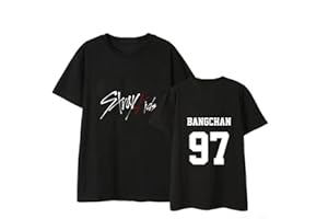 JUNG KOOK Kpop Stray Kids Shirt Tops Hyunjin Felix Bangchan Changbin Jeongin Jisung Leeknow Seungmin T-Shirt Tee