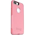 OTTERBOX Commuter Series Case for iPhone 8 Plus & iPhone 7 Plus (ONLY) - Retail Packaging - Rosmarine Way (Rosmarine/Pipeline Pink)